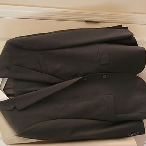 Egara Men's Suit - Size 32 Waist Slim Fit- Charcoal Gray
